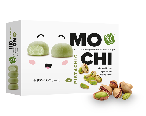 mochi lodowe pistacjowe